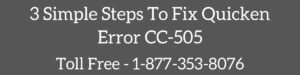 Read more about the article Quicken Error CC-505 (When Using Online Services)