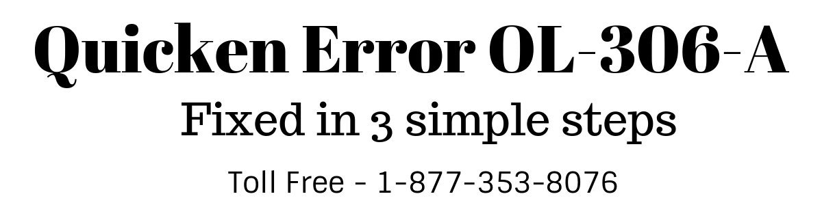 Read more about the article Quicken Error OL-306-A (When Using Online Services)