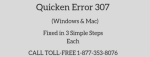 Read more about the article Quicken Error OL-307 (Quicken For Windows/Mac)