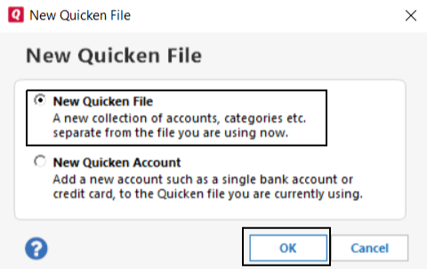 Unable to Download Transactions in Quicken